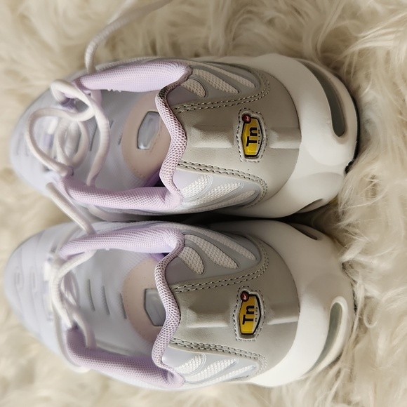 Nike Air Max Plus White Platinum Purple Sneakers Womens UK 6/ EU40/ US 8.5 - Picture 8 of 17